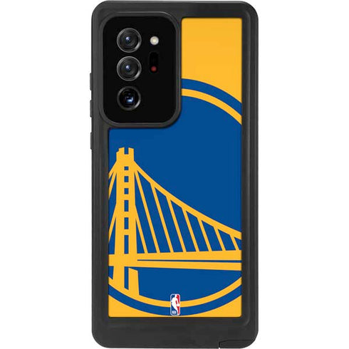 NBA Golden State Warriors Large Logo Galaxy Note20 Ultra 5G Waterproof Case